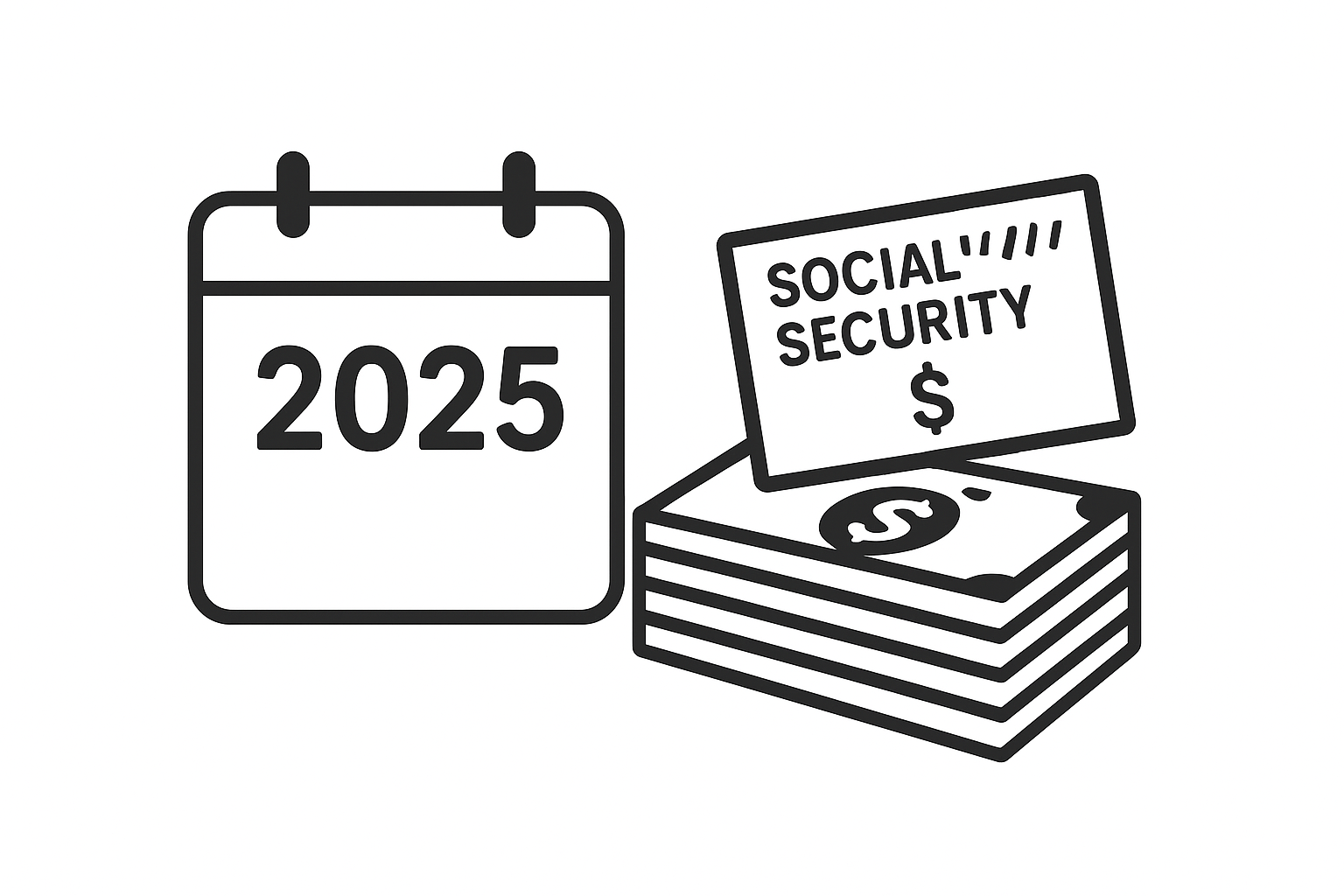 social security cola adjustment 2025