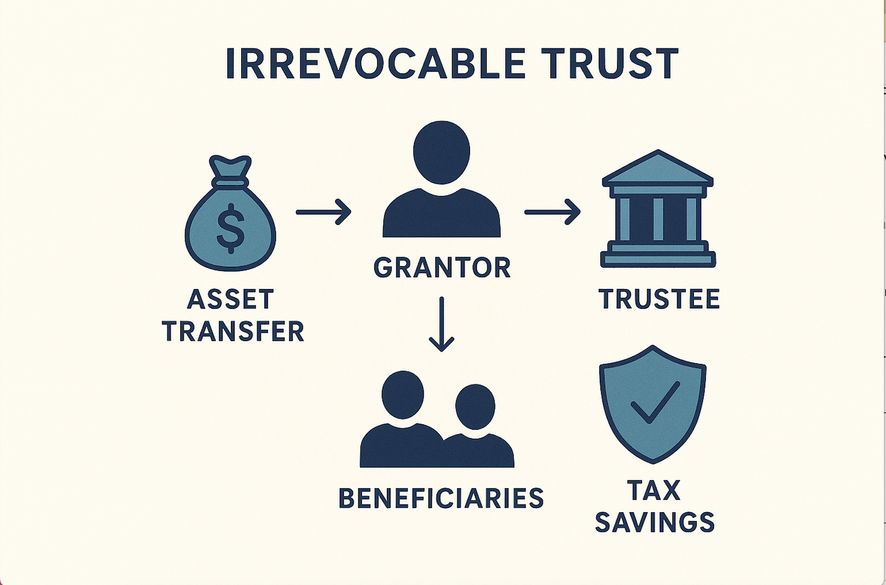 How irrevocable trusts work in estate planning 2025