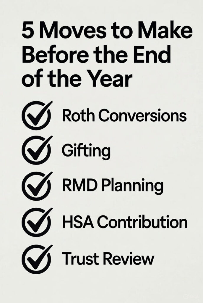 Year-end retirement moves 2025