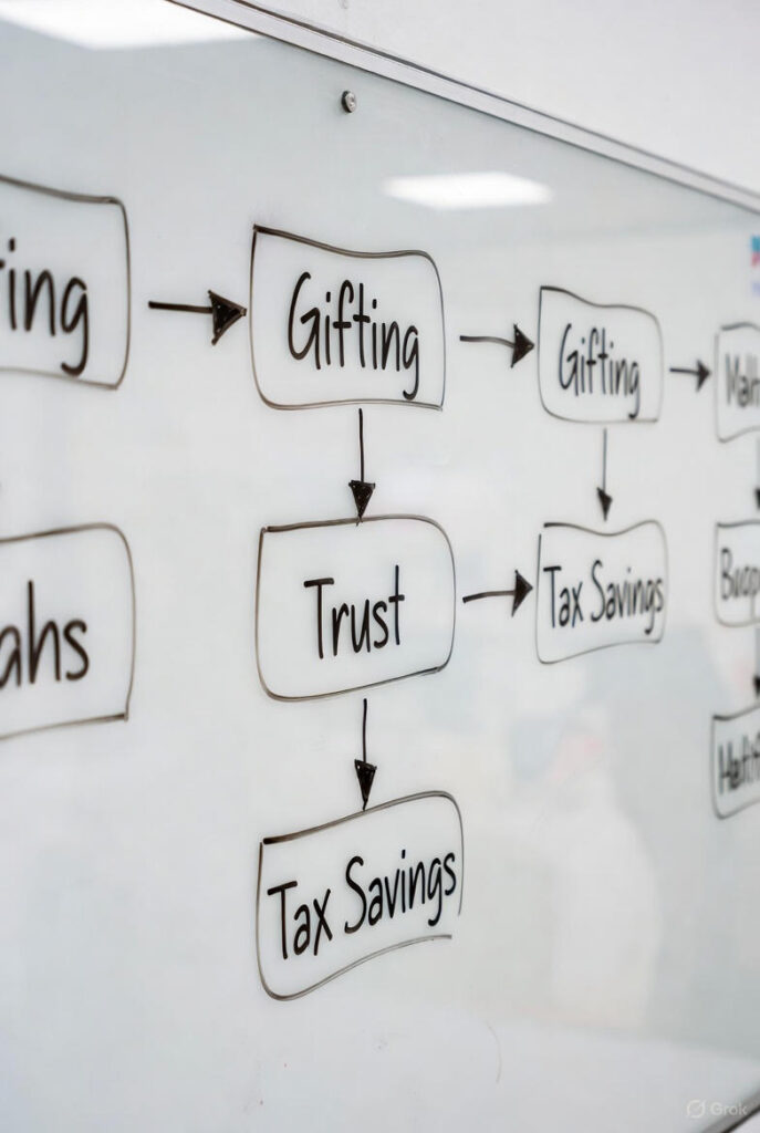 Gifting for estate reduction 2025